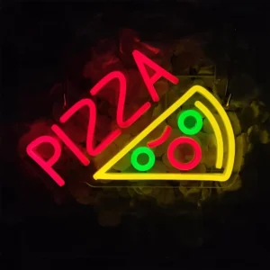 Pizza Neon Sign Light