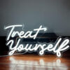 Treat Yourself Neon Sign Light Treat Yourself Neon Sign Light