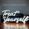 treatyourself 3 Treat Yourself Neon Sign Light