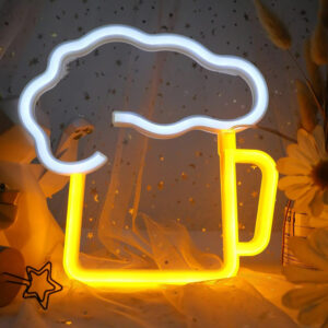 1 Beer Neon Sign Light