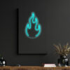 1 Fire Neon Sign Light