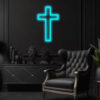 2 Christ Cross Neon Sign Light