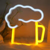 2 Beer Neon Sign Light