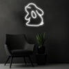 2 Rabit  Neon Sign Light