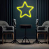 2 Star Neon Sign Light