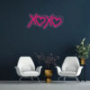 4 XOXO Neon Sign Light