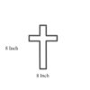 5 Christ Cross Neon Sign Light