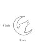 5 Dog Moon Neon Sign Light