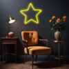 5 Star Neon Sign Light