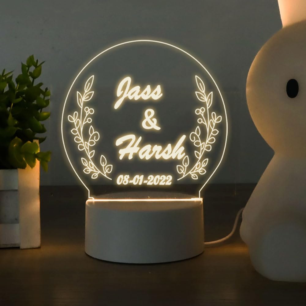 51ETV6HRXaL._SL1000_ Customized Couple 3D Illusion LED Lamp with Name & Date
