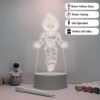 51GEHE8szeL._SL1000_ Super Saiyan Goku 3D LED Lamp
