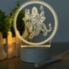 610TK3NCcIL._SL1000_ Durga Mata Night Lamp for Pooja Room
