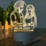 Ghibli Art 3D LED Illusion Night Lamp