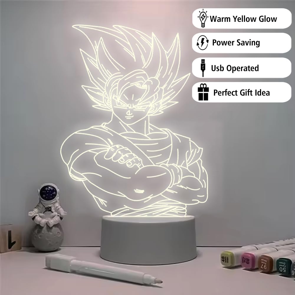 61AbPopbfwL._SL1000_ Goku 3D LED Night Lamp
