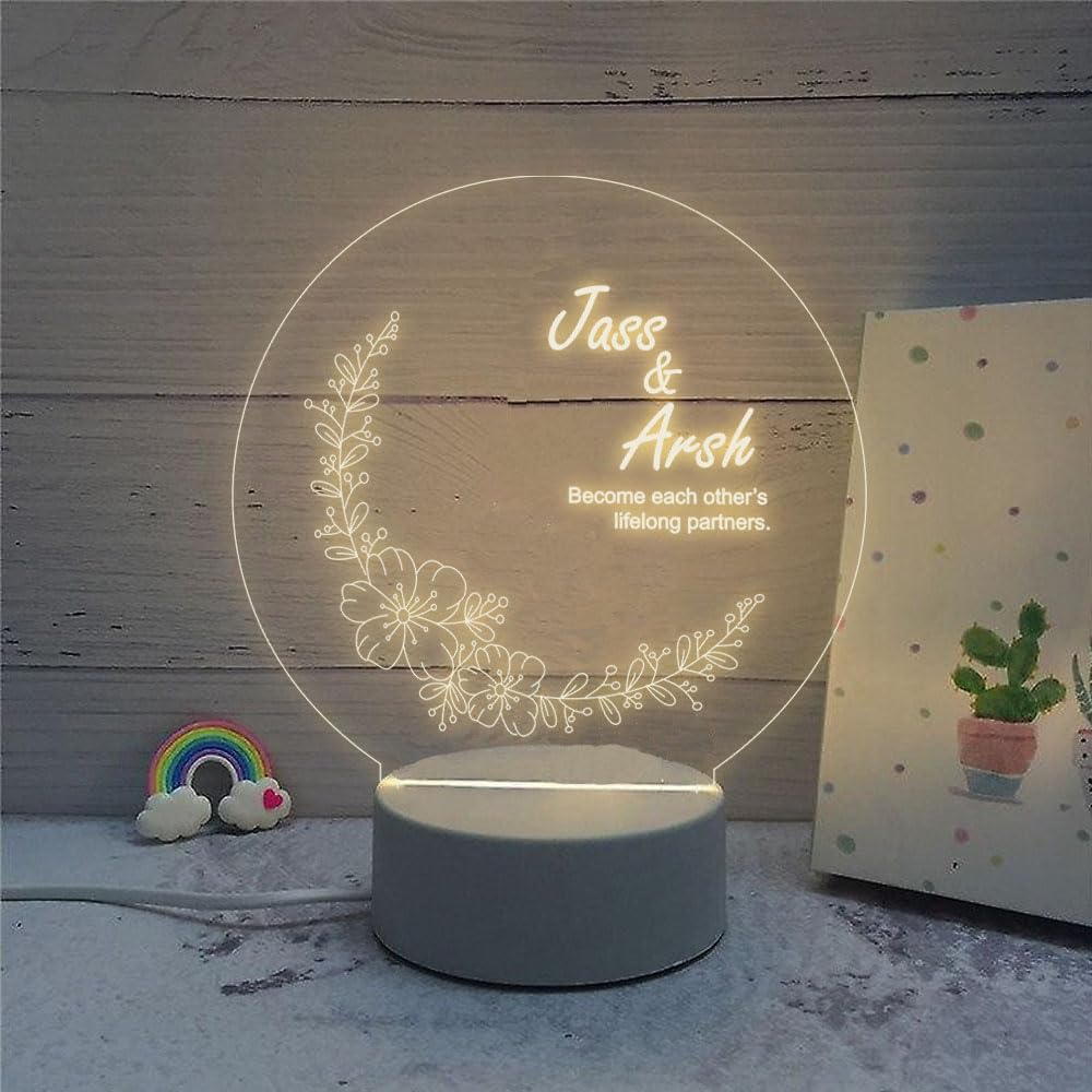 61DhSYkDR4L._SL1000_ Personalized 3D LED Lamp with Greeting