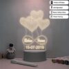 61H782pRt2L._SL1000_ Customized 3D Illusion LED Lamp with Name & Date