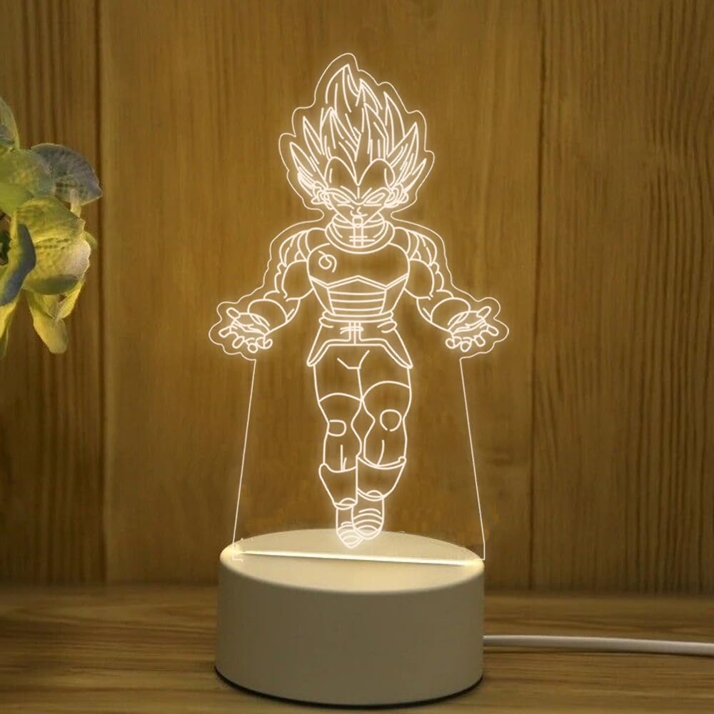 61RkrDtnMrL._SL1000_ Super Saiyan Goku 3D LED Lamp