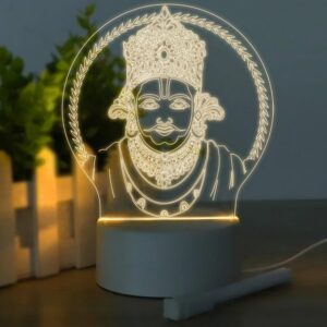 61VeQpzZINL._SL1000_ Khatu Shyam Ji LED Night Lamp