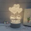 61XIXFFZBiL._SL1000_ Customized 3D Illusion LED Lamp with Name & Date