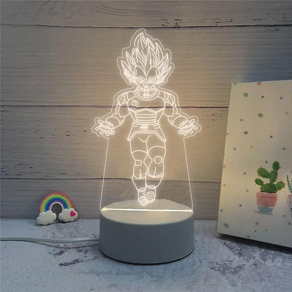 61hiaRQDgyL._SL1000_ Super Saiyan Goku 3D LED Lamp