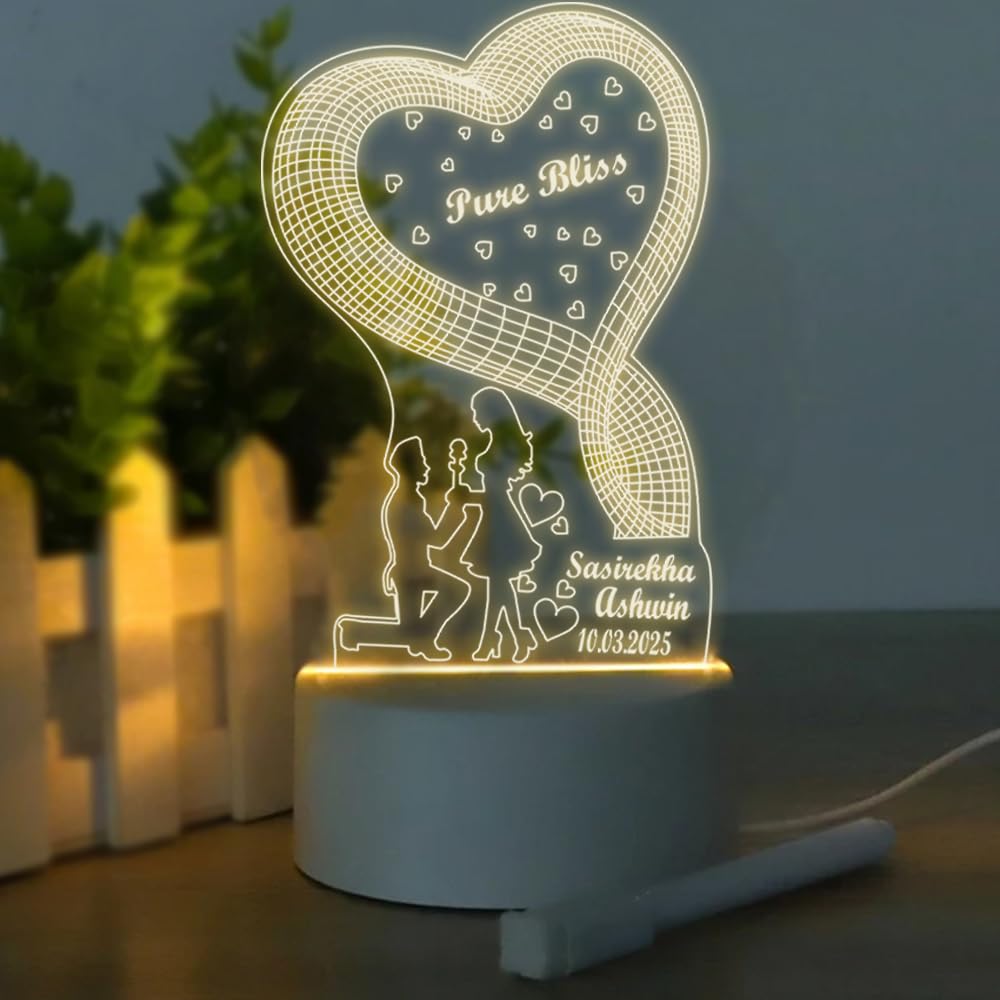 61pnnGt3HBL._SL1000_ Personalized 3D LED Lamp – Romantic Couple Design