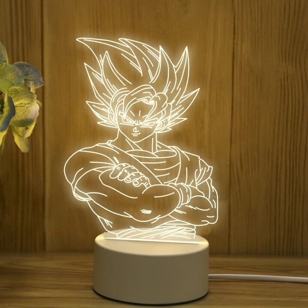 61r3wE4wSgL._SL1000_ Goku 3D LED Night Lamp