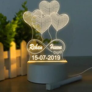 61wjn9gFO+L._SL1000_ Customized 3D Illusion LED Lamp with Name & Date